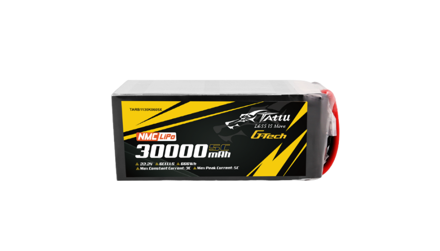 TATTU NMC811軟包30000mAh無人機(jī)電池